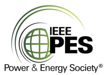 A logo for a power and energy society